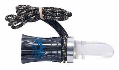 Rocky Mountain Game Calls brand cow elk call with a string attached