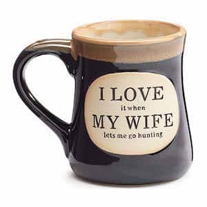 Husband and wife hunting mug, a great Christmas gift