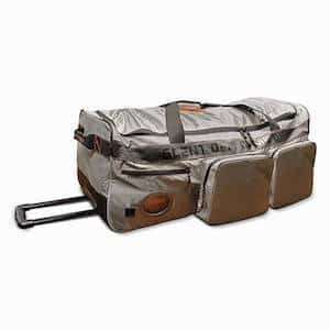 Rolling scent-eliminating gear hauling bag
