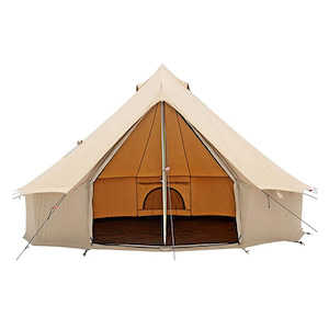 White Duck canvas hunting tent