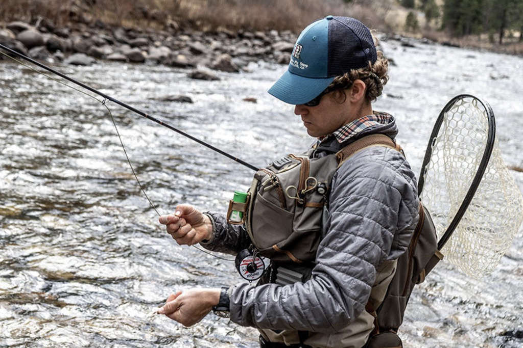 fly fishing chest pack