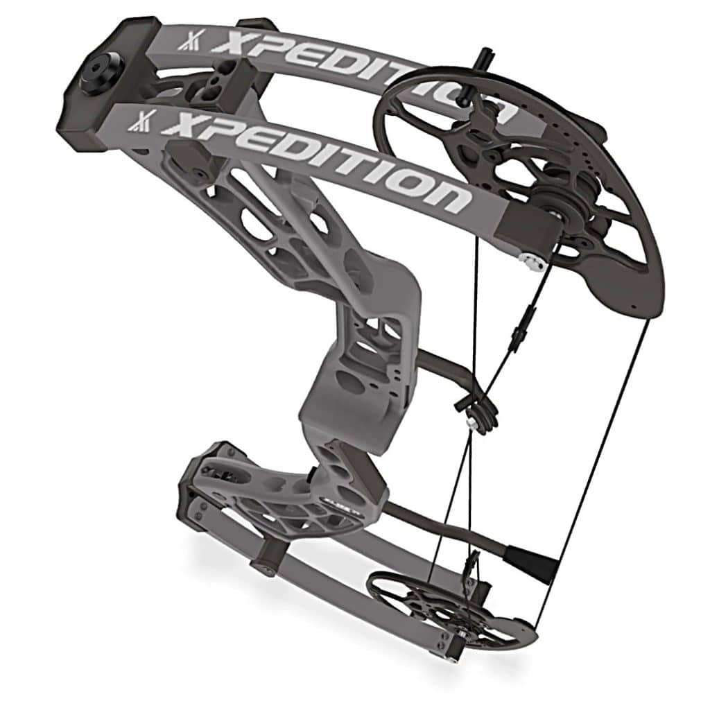 Xpedition archery xlite sniper gray top view